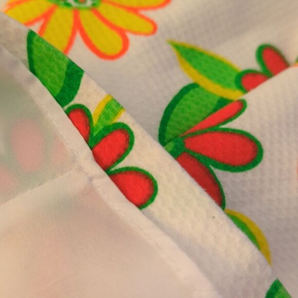 Florence Eiseman Girls groovy flower power print dress size 10 - Picture 6 of 7